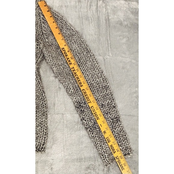 Vintage Calvin Klein Womens Chunky Cable Knit Sweater Wool Alpaca Blend Size S - Picture 4 of 9